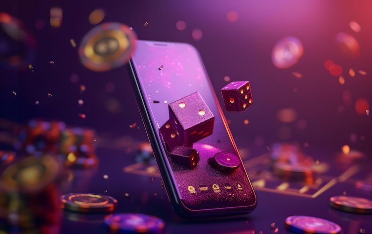 Ikon menu kategori permainan permenslot termasuk slot, live dealer, dan esports